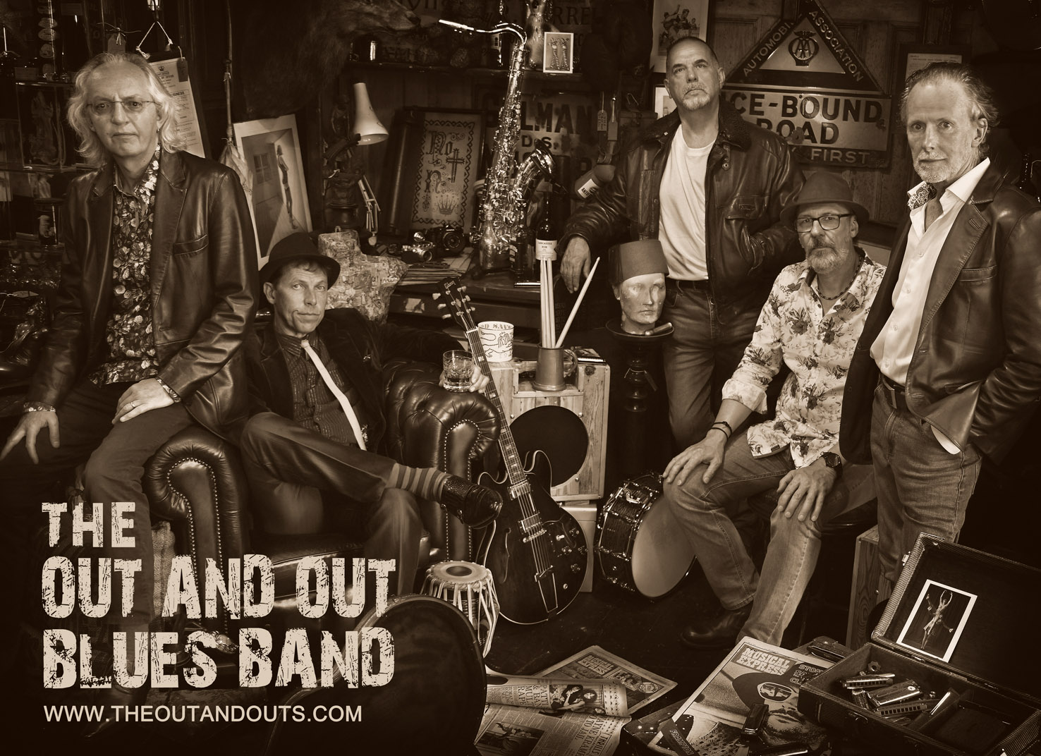 The Out and Out Blues Band Text 150